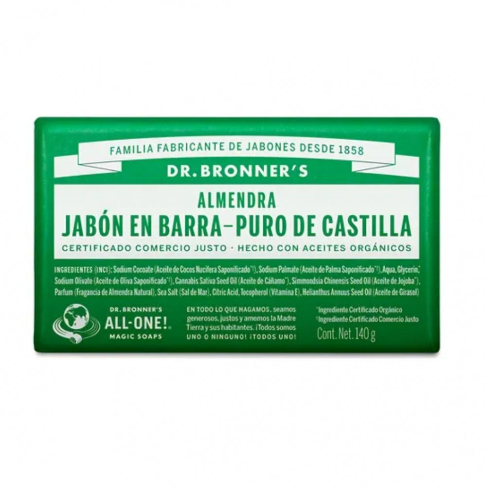 JABON TE VERDE BARRA DR BRONNERS 140 GRS