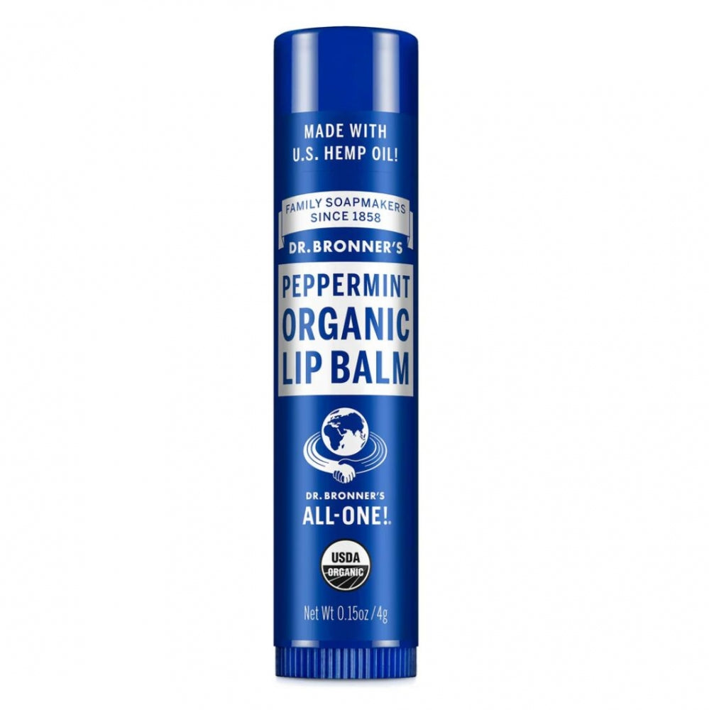 BÁLSAMO LABIAL MENTA DR BRONNERS 4 G