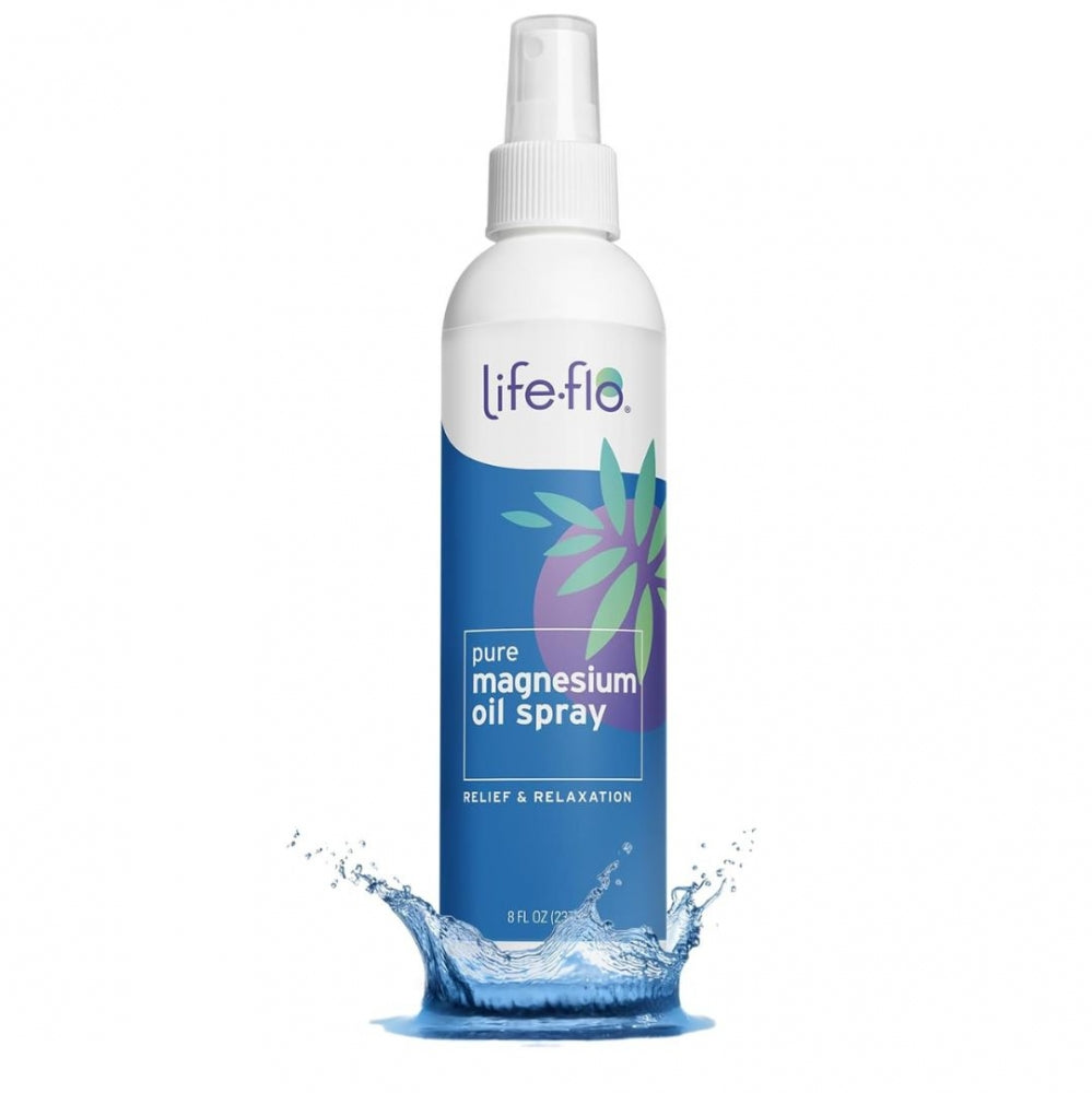 ACEITE DE MAGNESIO PURO LIFE FLO 8 OZ