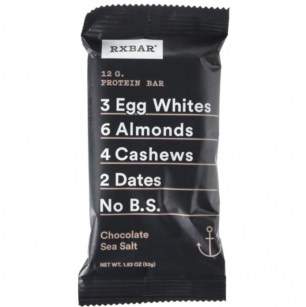 BARRA DE PROTEÍNA CHOCOLATE CON SAL MARINA RXBAR 52 GR