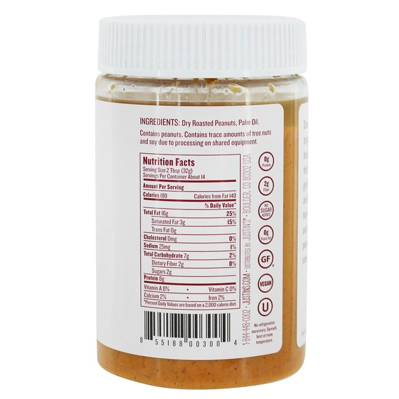Classic Peanut Butter 1 lb - Justin's