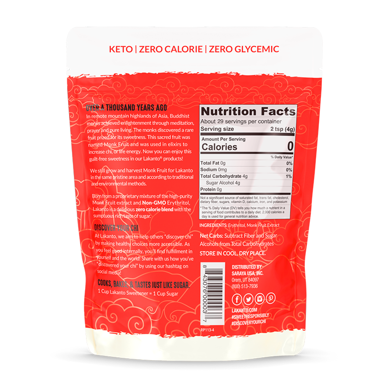 Monkfruit Sweetener Classic 1 lb - Lakanto