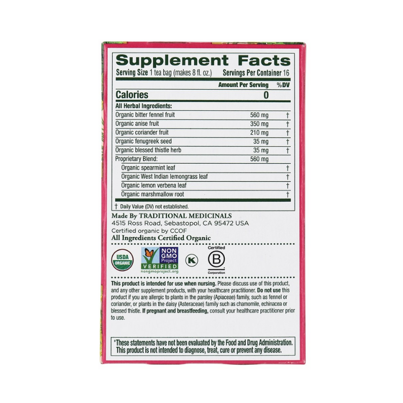 Mother's Milk Tea 16 bags - Traditional Medicinals