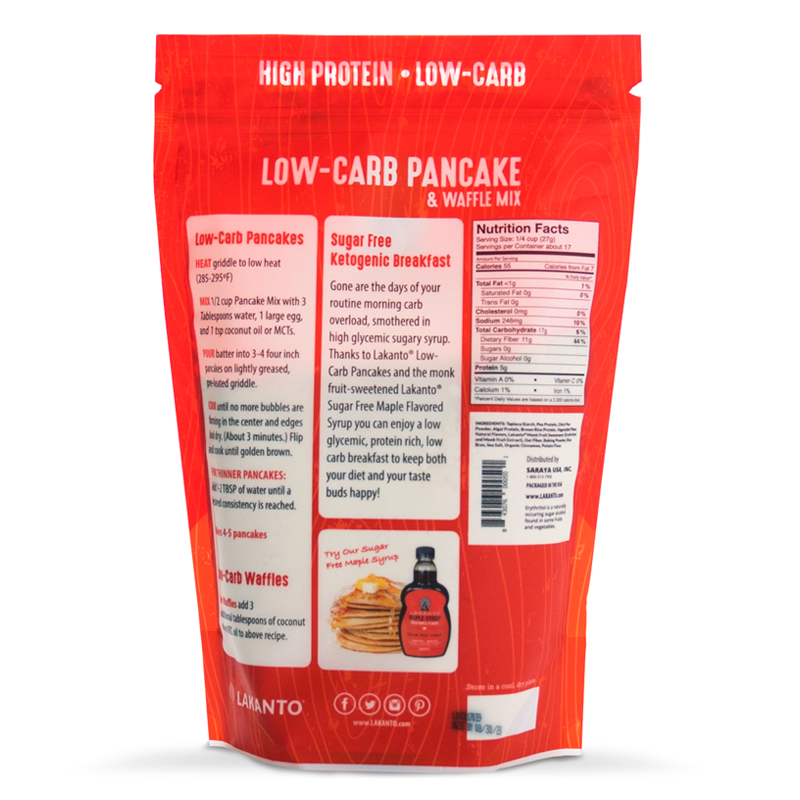 Low Carb Pancake & Waffle Mix 1lb - Lakanto