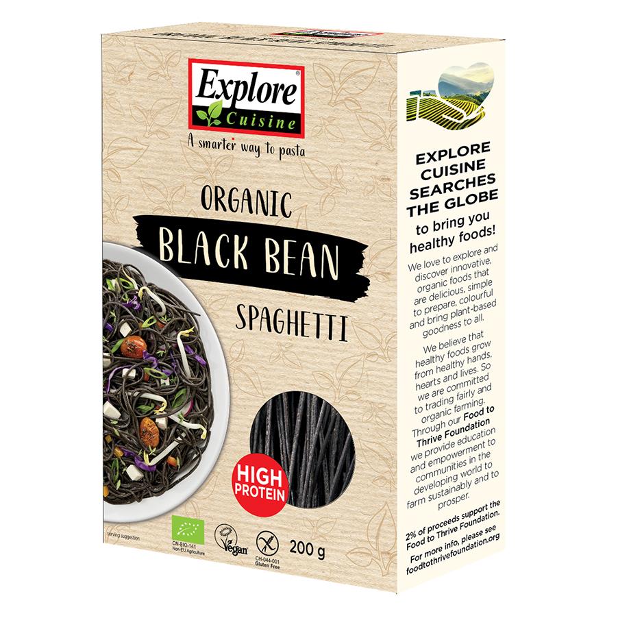 Black Beans Spaghetti 8 oz - Explore Cuisine
