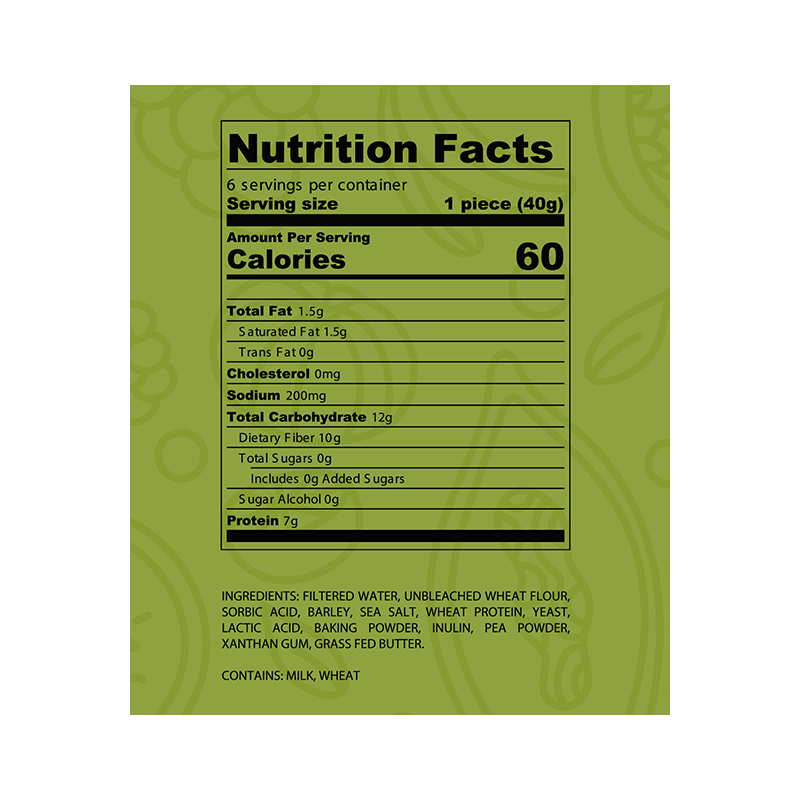 Tortillas Low Carb 6 unidades - We Fresh Market