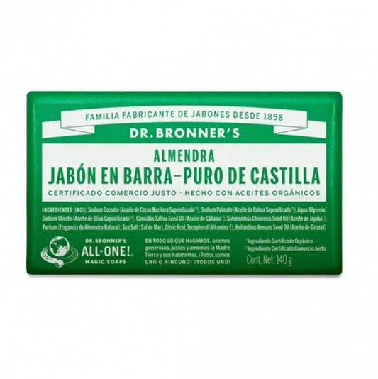 JABON TE VERDE BARRA DR BRONNERS 140 GRS