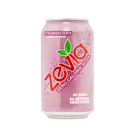 Strawberry Soda 12 fl oz - Zevia