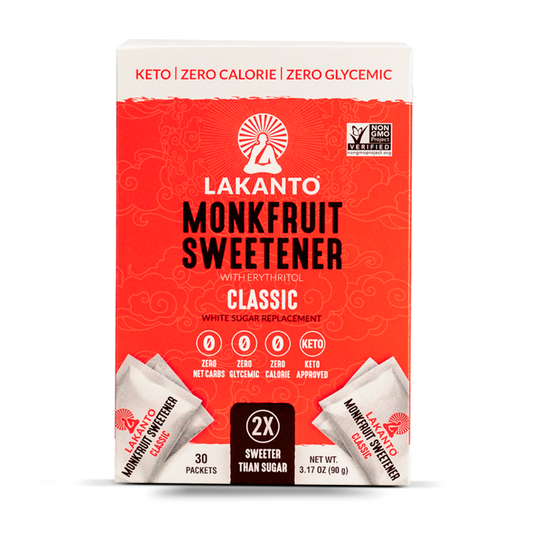 Monkfruit Sweetener Classic 30 sobres - Lakanto