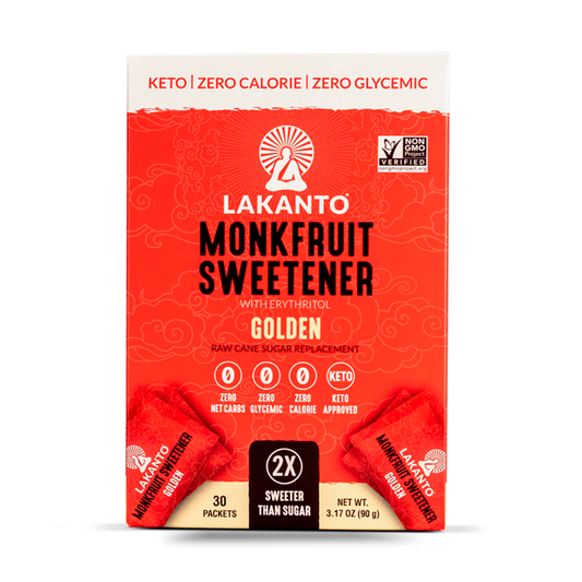 Monkfruit Sweetener Golden 30 sobres - Lakanto
