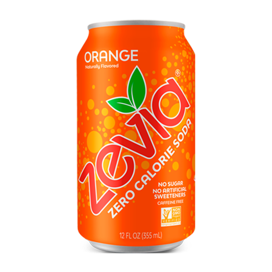 Zero Calorie Soda Orange 12 fl oz - Zevia