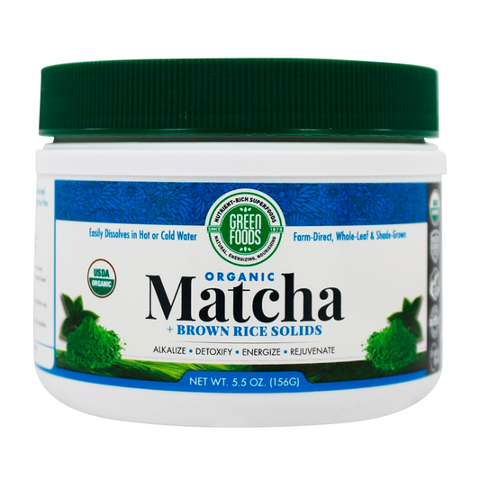 Matcha + Brown Rice Solids 5.5 oz - Green Foods