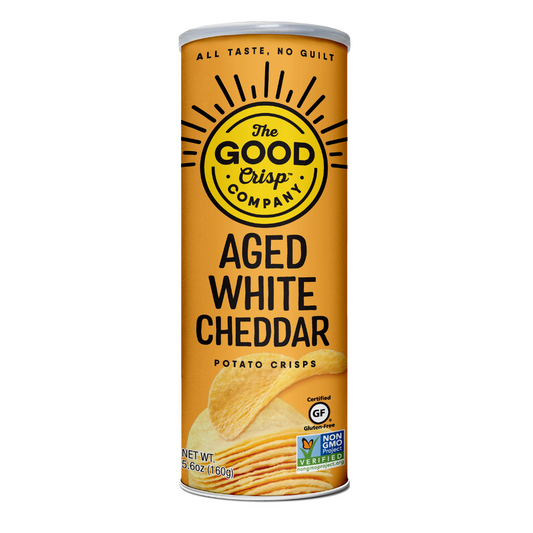 Potato Chips Aged White Cheddar - The Good Crisp Company